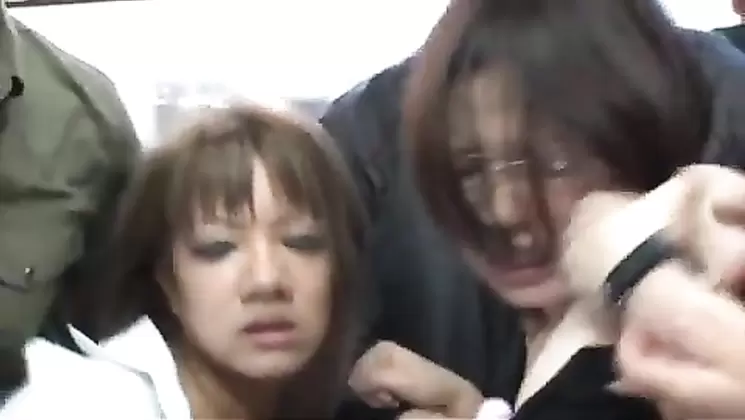 NHDTA-327 Dress Up Bus Shyness Forced Climax