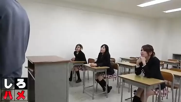 3 Japanese Schoolgirls vs BBC