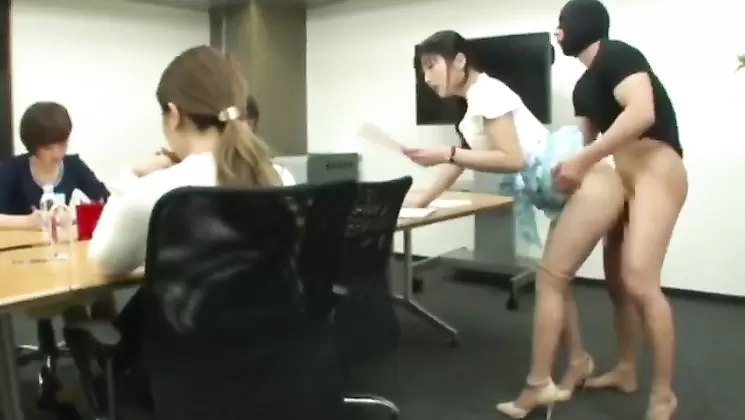 japanese Ignored fucked hard office 4