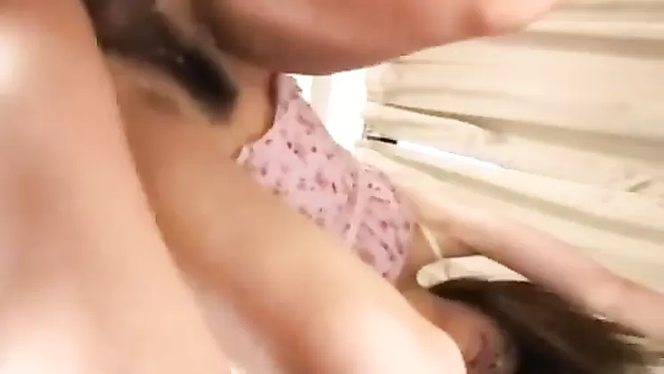 Sexy japanese teen gets full load