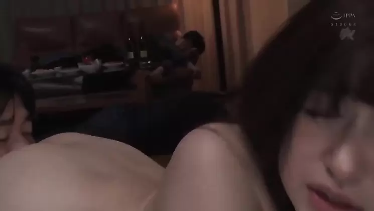 Couldn't Resist Her Whispered Temptation - Tattooed Classmate Demands Creampie All Night Next to Wife