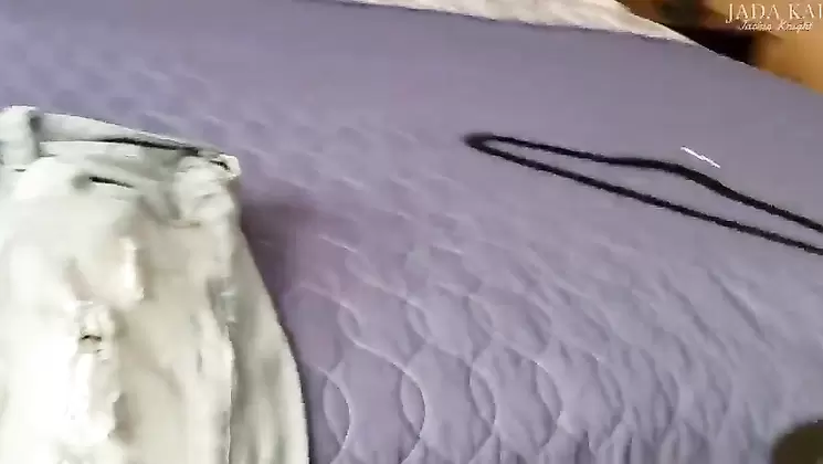 F5-Maid Gets Stuck under Bed