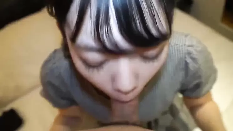 [Amateur Blow Video] Cum Mate 11 Emiri ♥ A vulgar GAP blow job produced by an unfussy daughter ♥