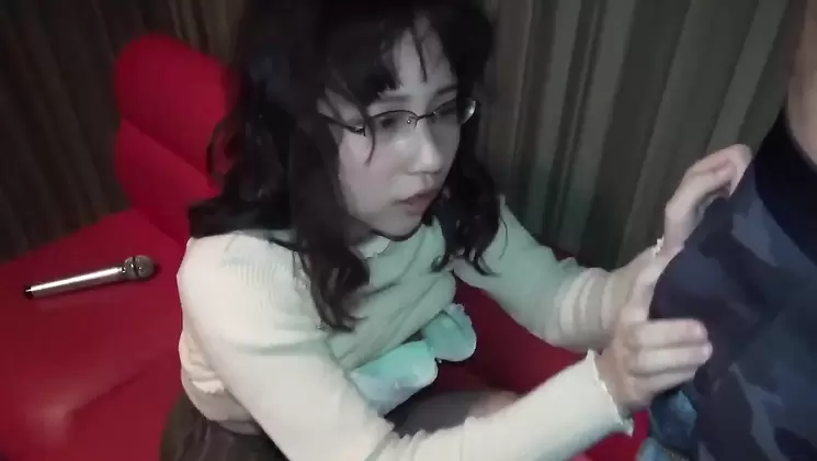 A neat and clean girl who was a virgin until a year and a half ago is going karaoke and bed