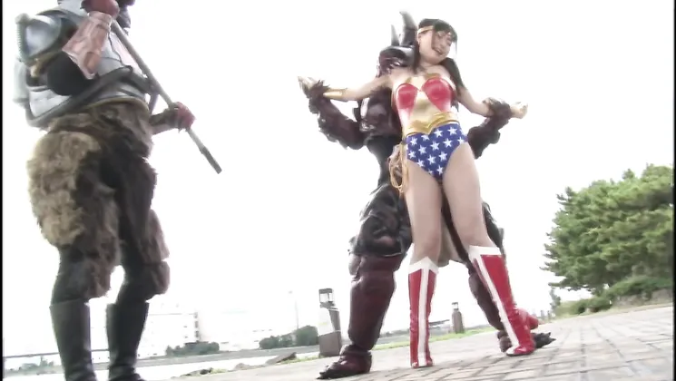 GIRO-21 Super Heroine Domination Hell Astro Beauty Dinah Woman Edited By Nozomi Hazuki