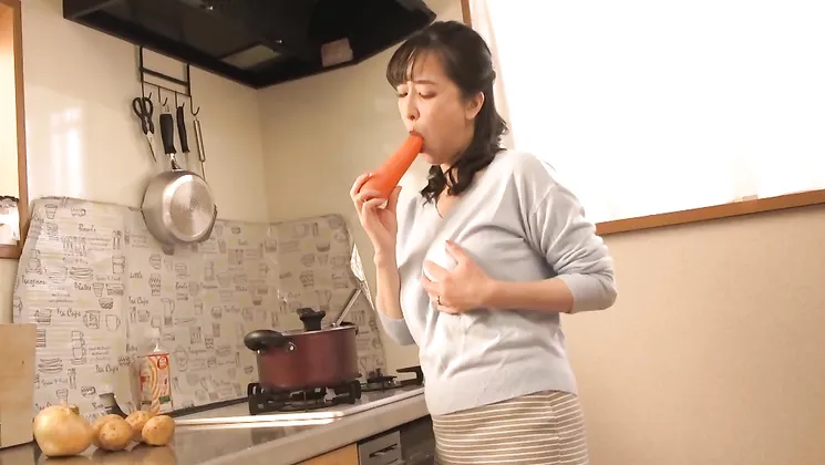 Kinky Japanese MILF and her son indulge in crazy desires & repeat cuckold fantasies