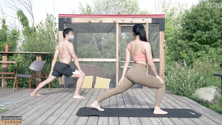 Watch My Yoga Teacher get her tight Asian ass pounded & take a hot load in her mouth