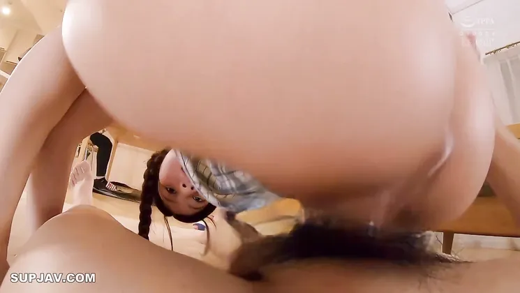 Watch as her quiet sister gets a rough pounding in a sheepskin outfit