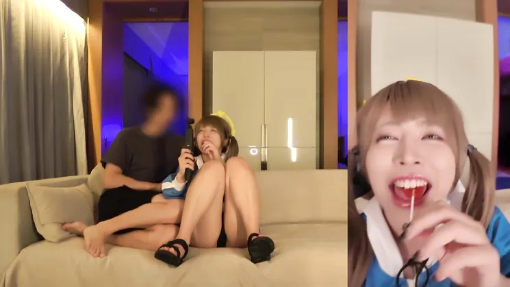 Japanese teen with massive tits gets hardcore fucked in wild session