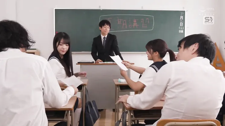 Two Students Fall for Me, Their Teacher - Lively Kawagoe & Pure Asano’s Temptation Harem